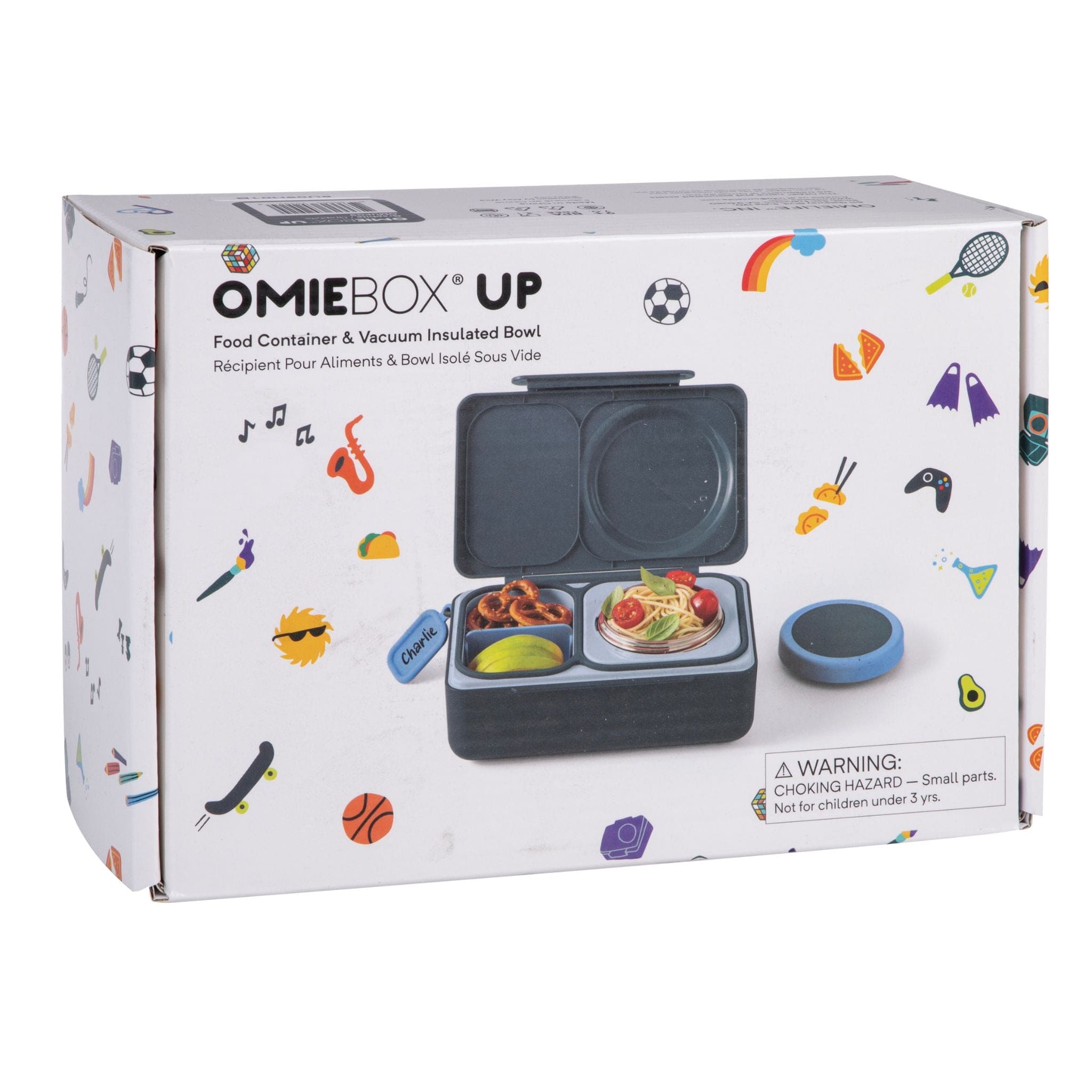OmieBox Up Hot & Cold Bento Box 770ml | Food Container & Vacuum Insulated Bowl