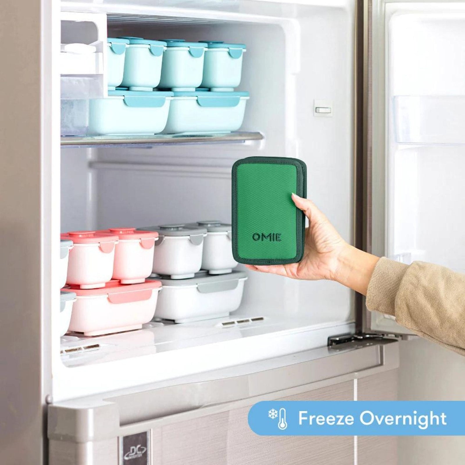 OmieChill Freezable Cooler Pouch | Snack & Yogurt Chiller