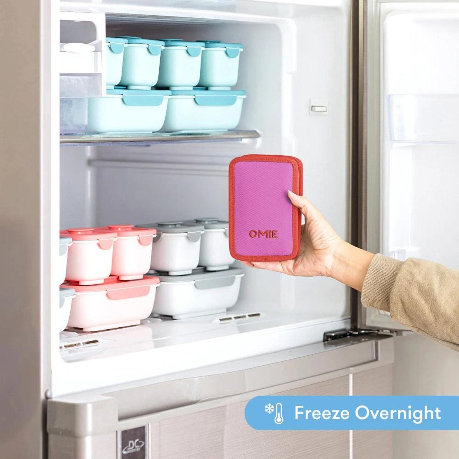 OmieChill Freezable Cooler Pouch | Snack & Yogurt Chiller