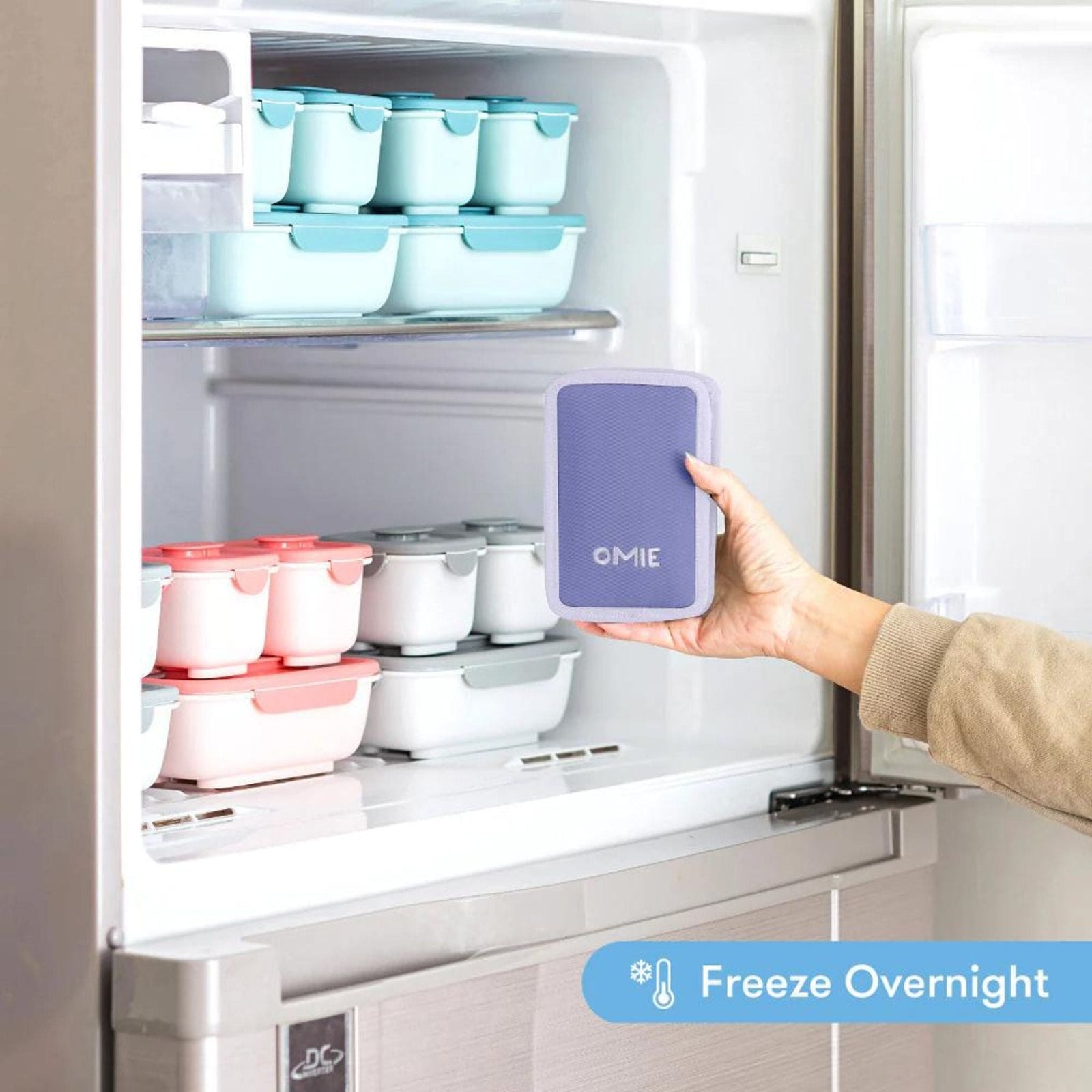 OmieChill Freezable Cooler Pouch | Snack & Yogurt Chiller