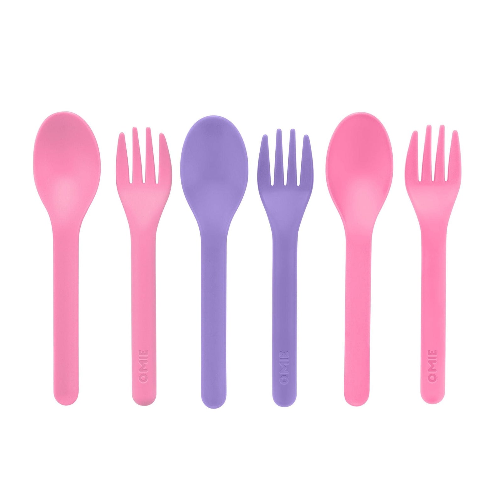 OmiePod Utensil Refill Set | 3-Pack Fork & Spoon