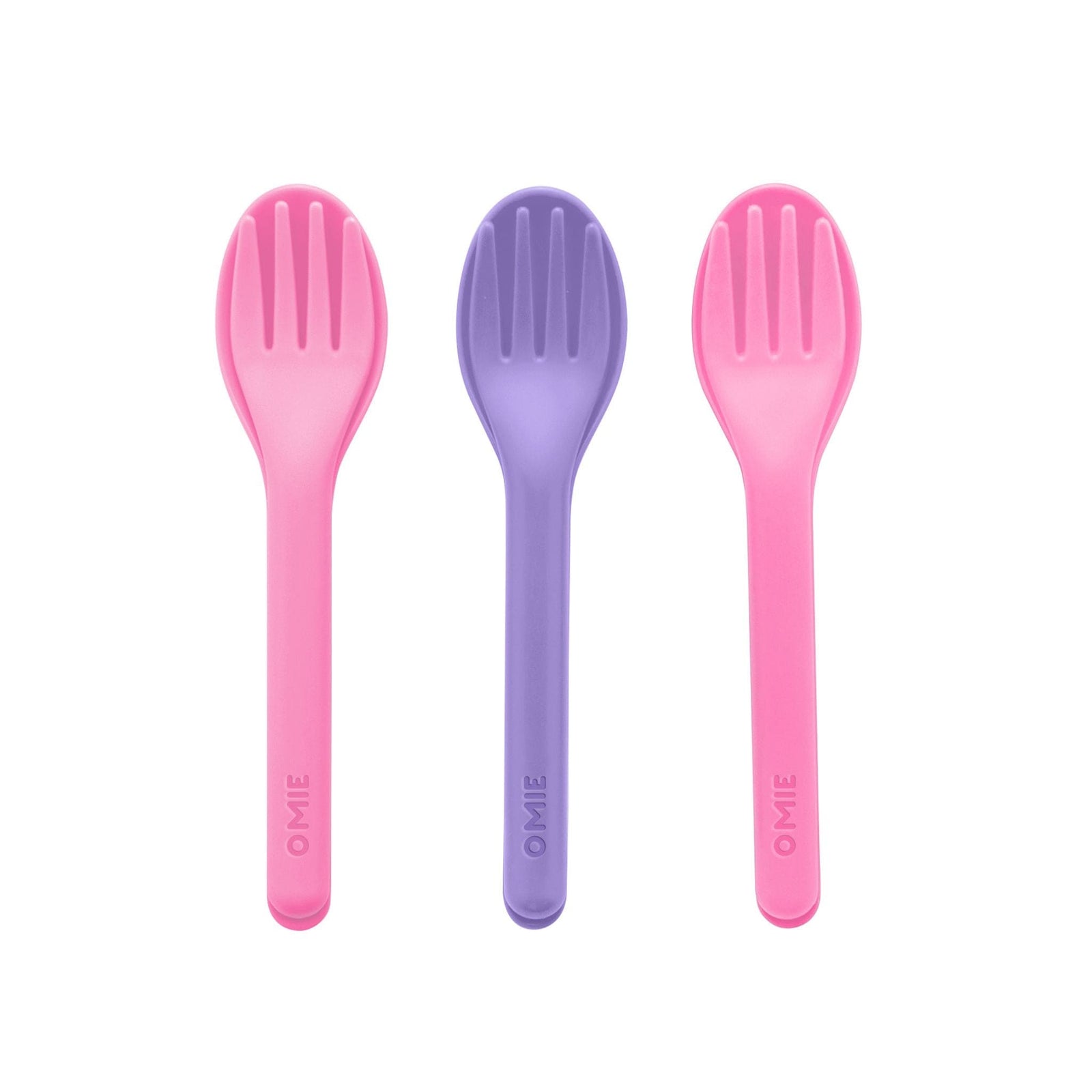 OmiePod Utensil Refill Set | 3-Pack Fork & Spoon