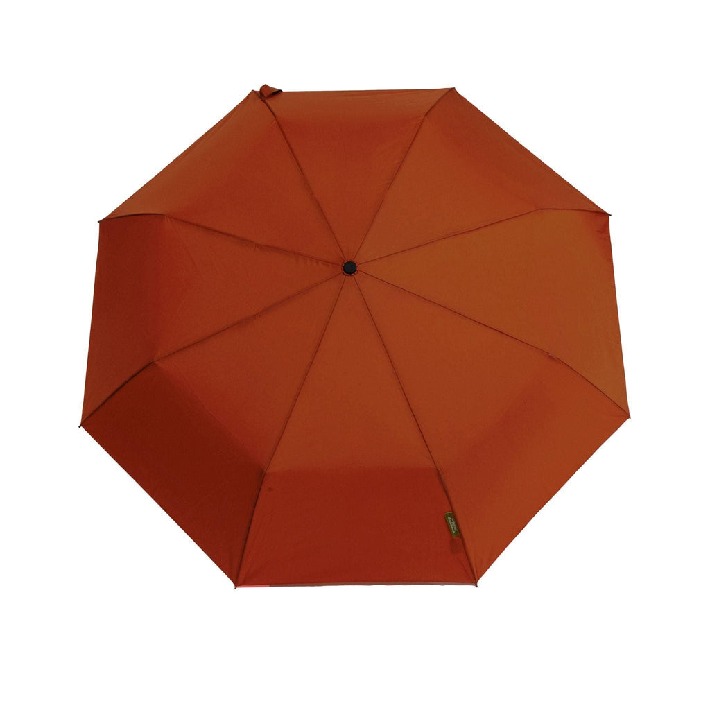 Original Duckhead Brick Red Daily Compact Umbrella with Automatic Open-Close Function
