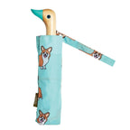 Original Duckhead Corgi Blue Eco-friendly Compact Duck Umbrella
