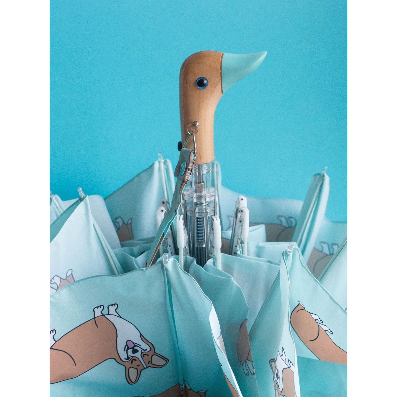 Original Duckhead Coucou Suzette Corgi Compact Duck Umbrella
