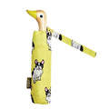 Original Duckhead Coucou Suzette French Bulldog Yellow Compact Duck Umbrella