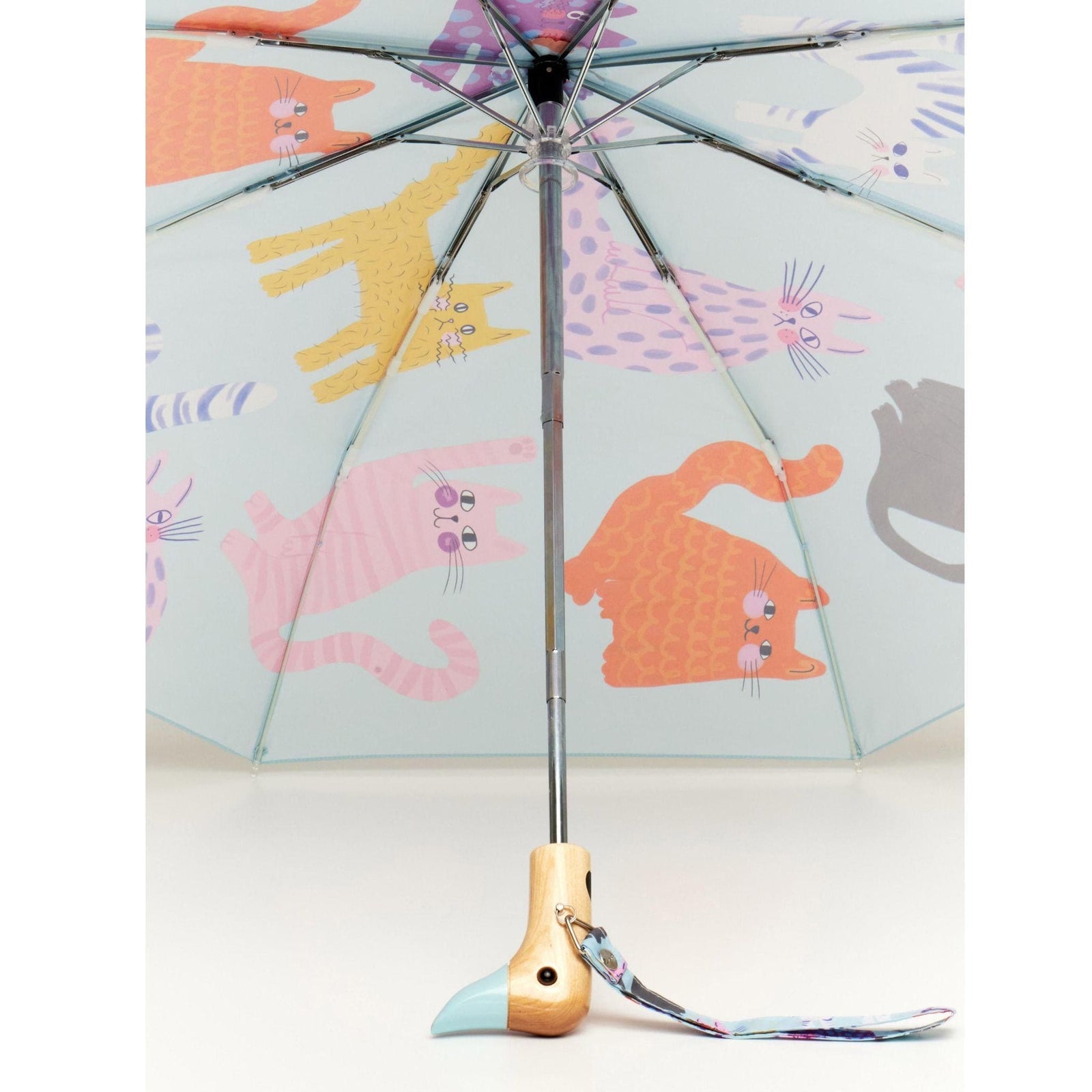 Original Duckhead Ice Arty Cats Compact Duck Umbrella