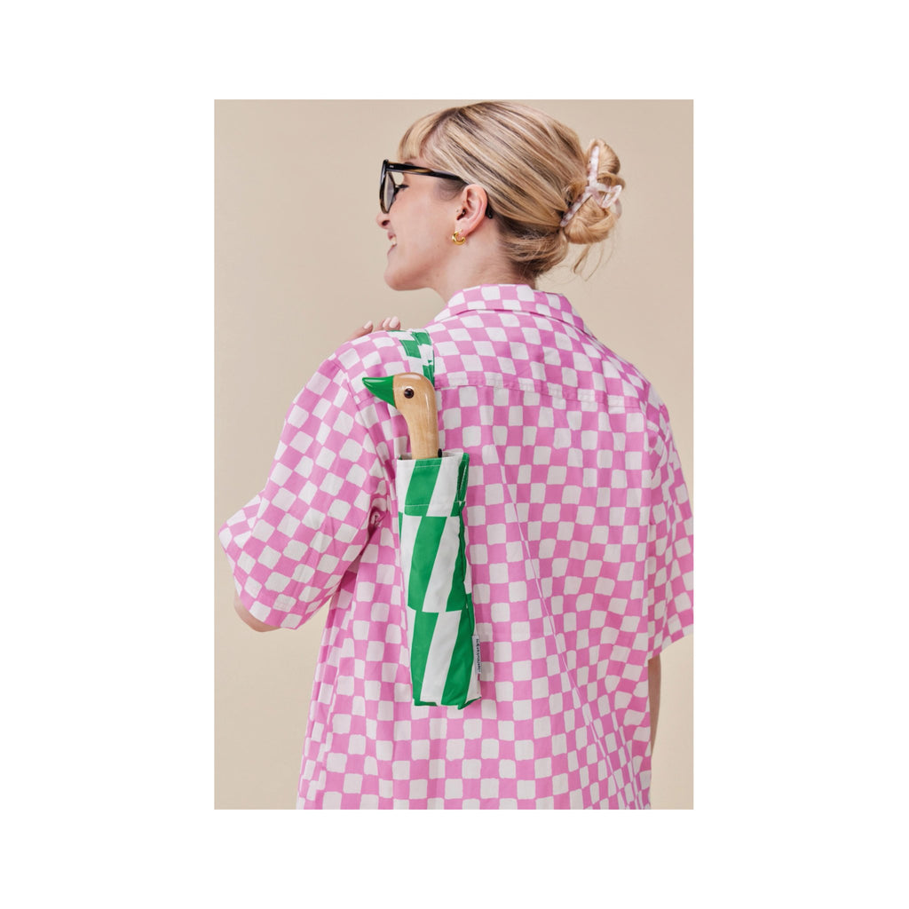 Original Duckhead Kelly Bars Compact Duck Umbrella