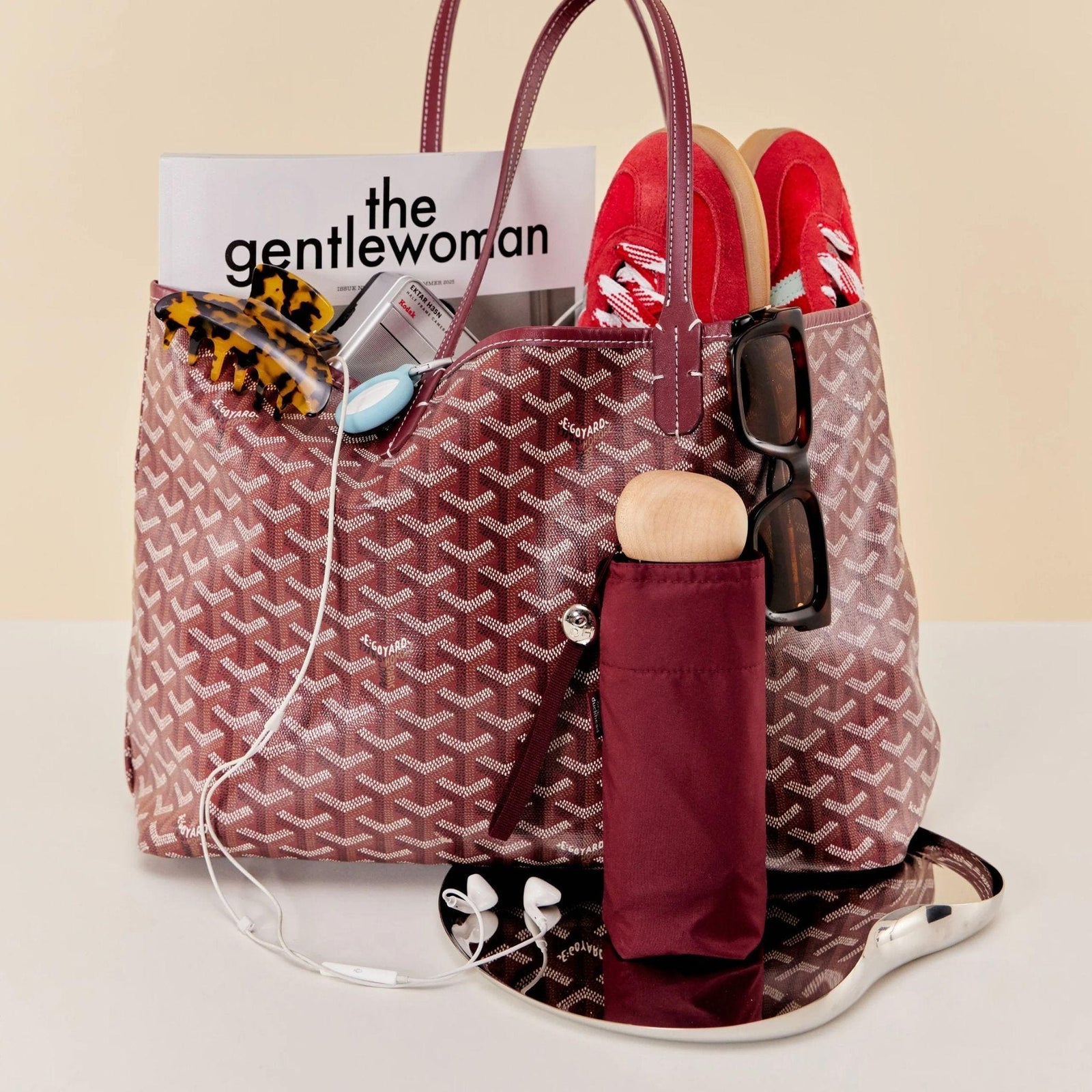 Original Duckhead Cherry Ultra Compact Mini Umbrella