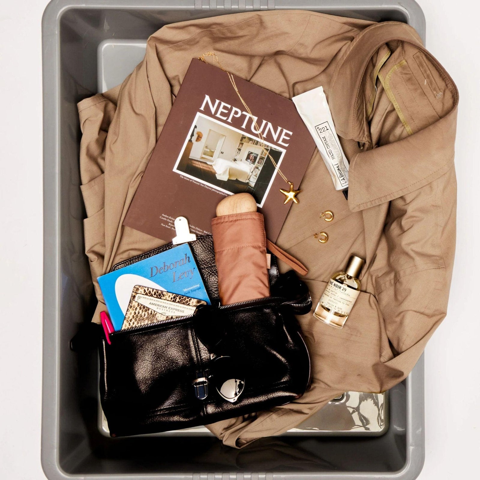 Original Duckhead Mocha Mousse Ultra Compact Mini Umbrella