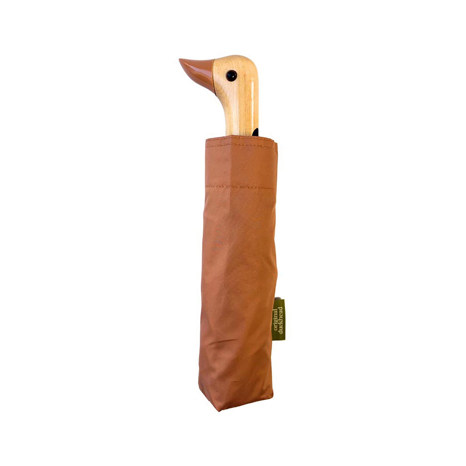 Original Duckhead Mocha Mousse Compact Duck Umbrella