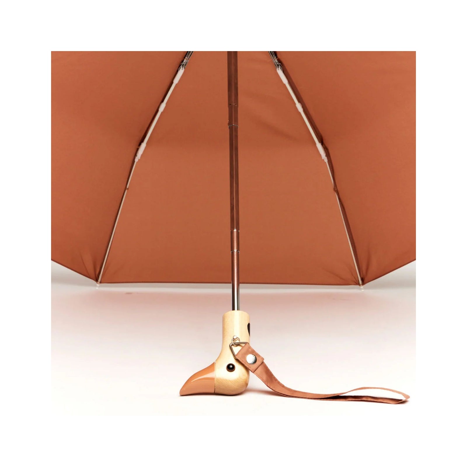 Original Duckhead Mocha Mousse Compact Duck Umbrella