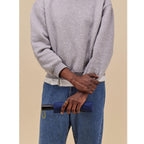 Original Duckhead Navy Daily Compact Umbrella with Automatic Open-Close Function