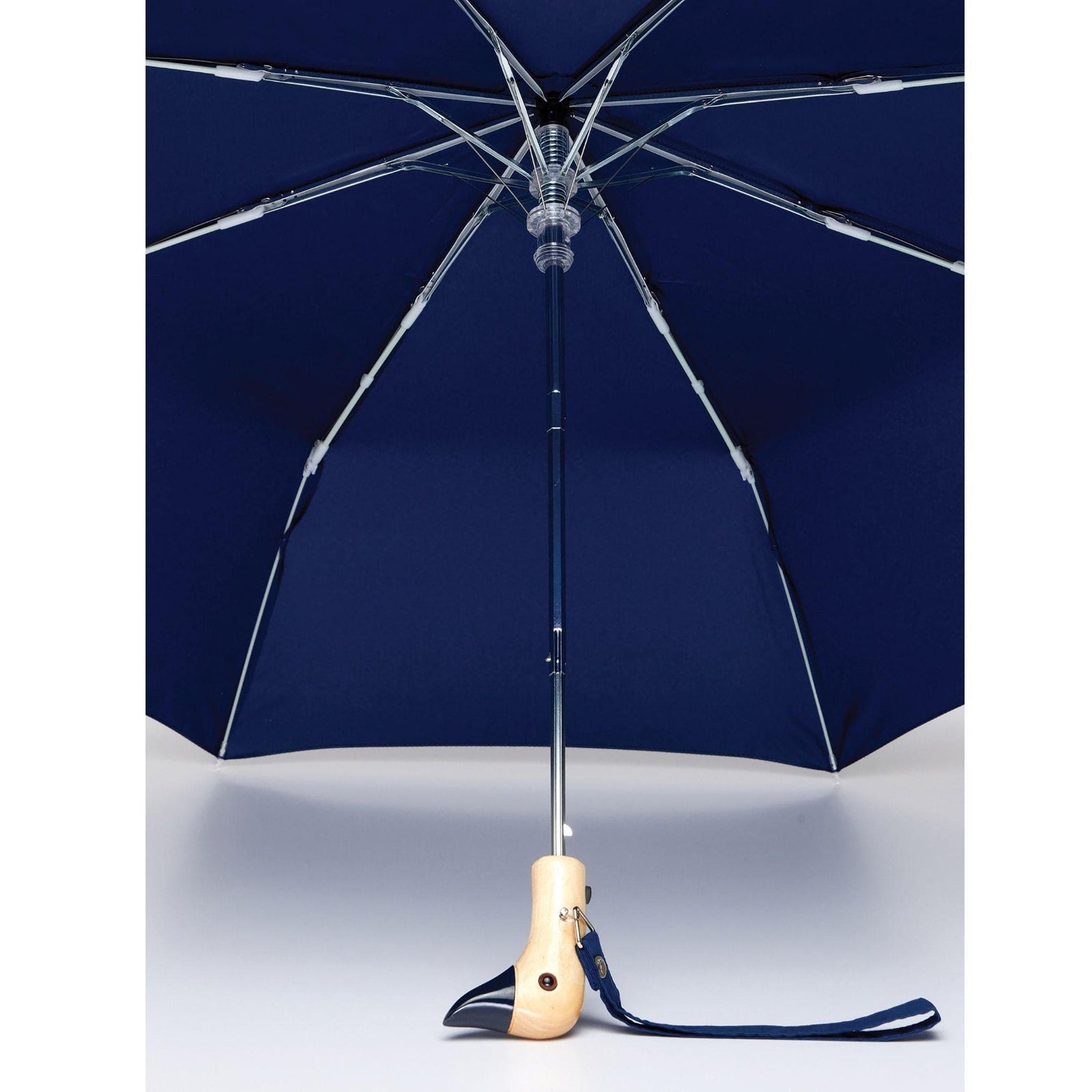 Original Duckhead Navy Compact Duck Umbrella