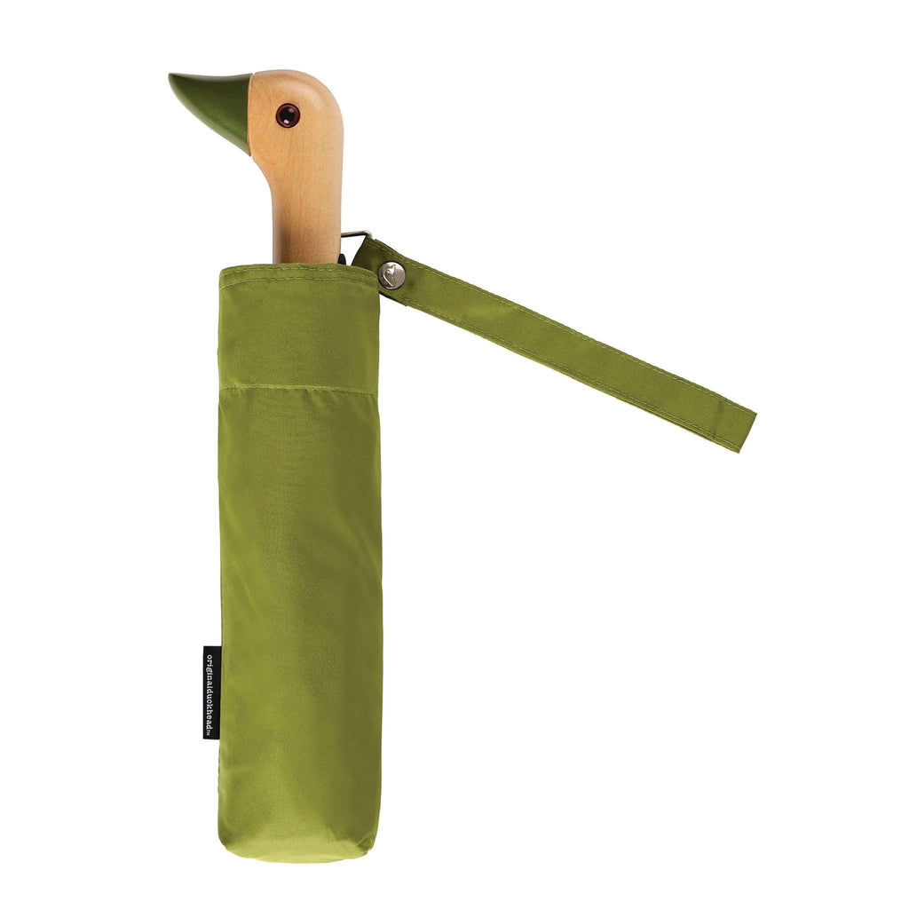 Original Duckhead Olive Compact Duck Umbrella