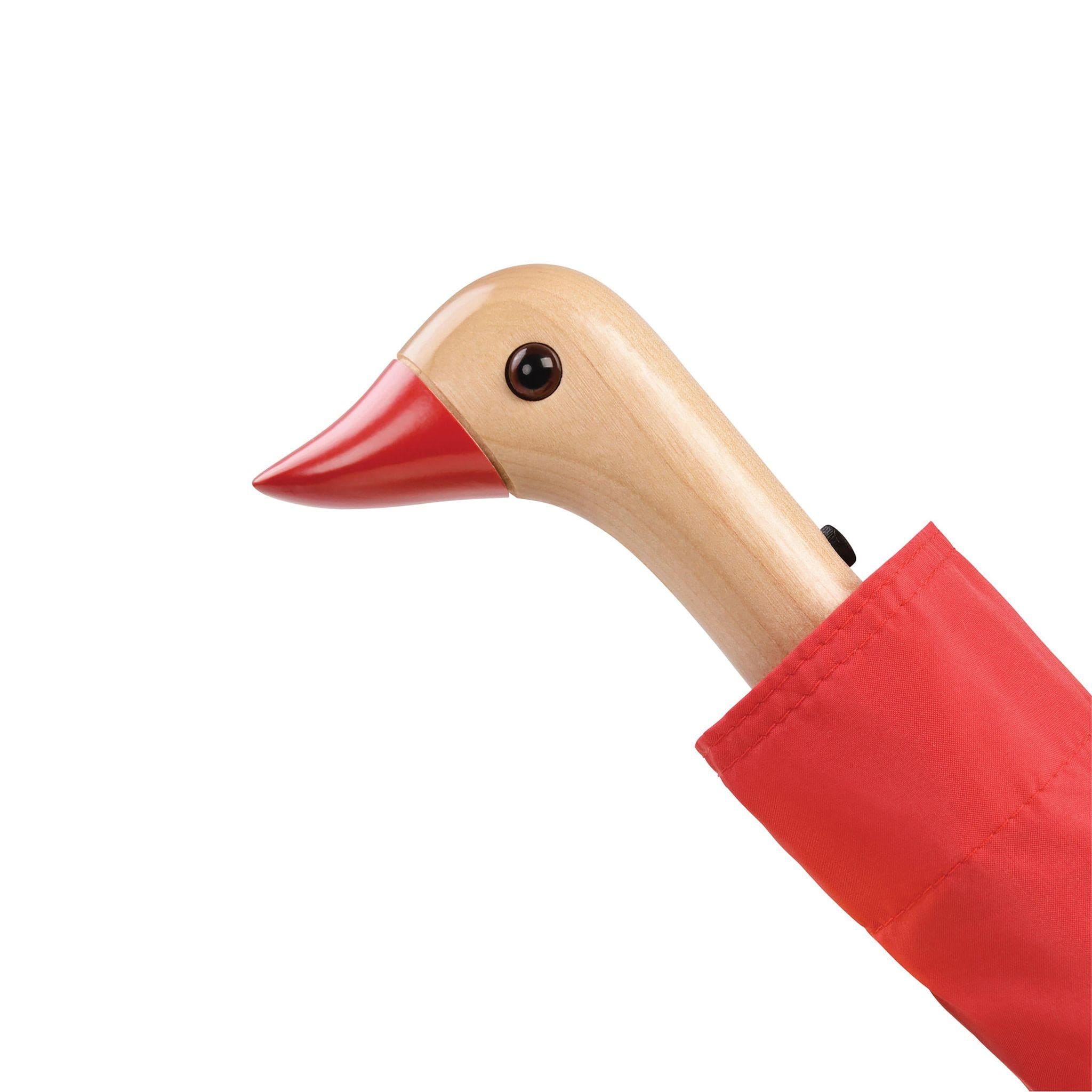 Original Duckhead Tomato Red Eco-friendly Compact Duck Umbrella