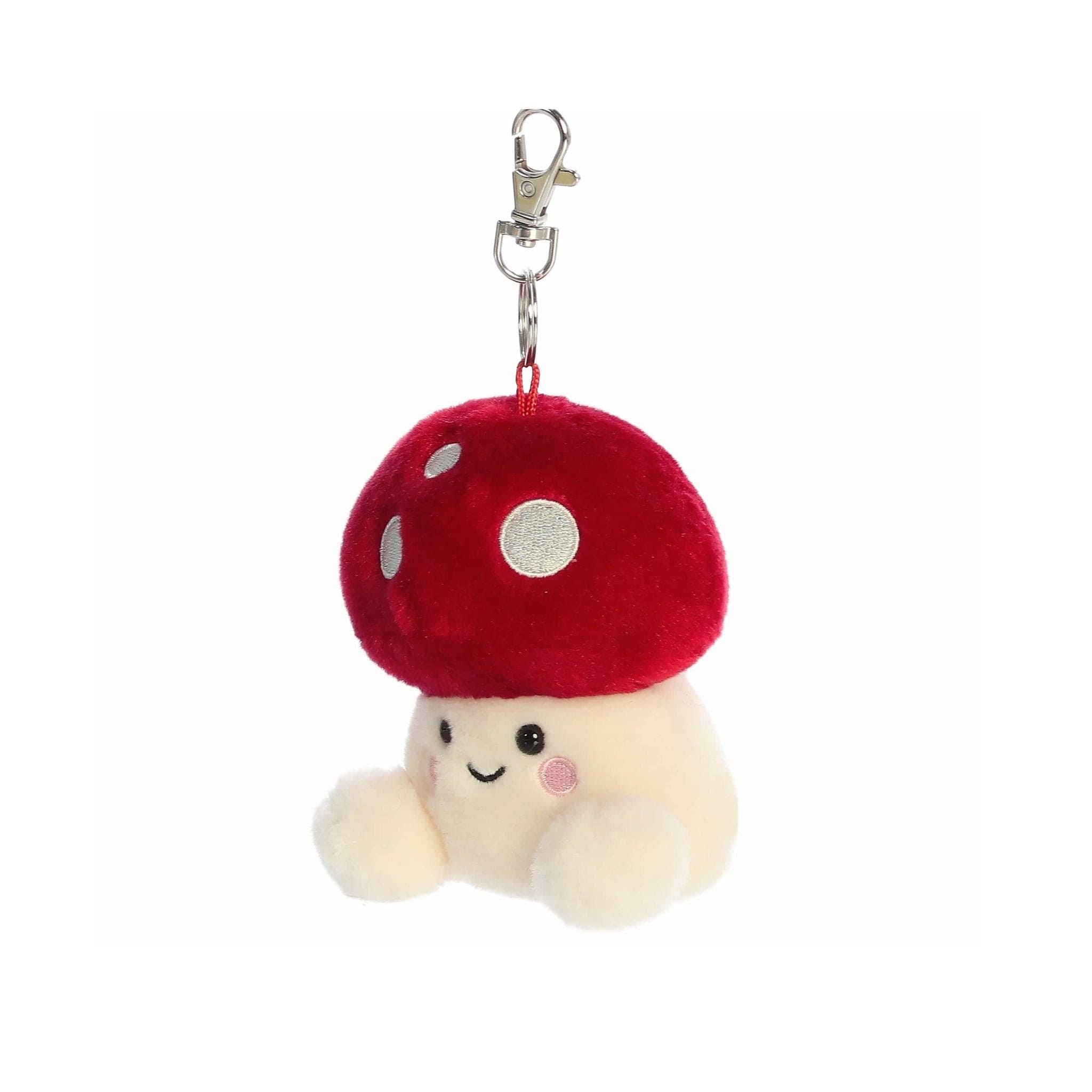 Palm Pals Amanita Mushroom 10cm Clip-On