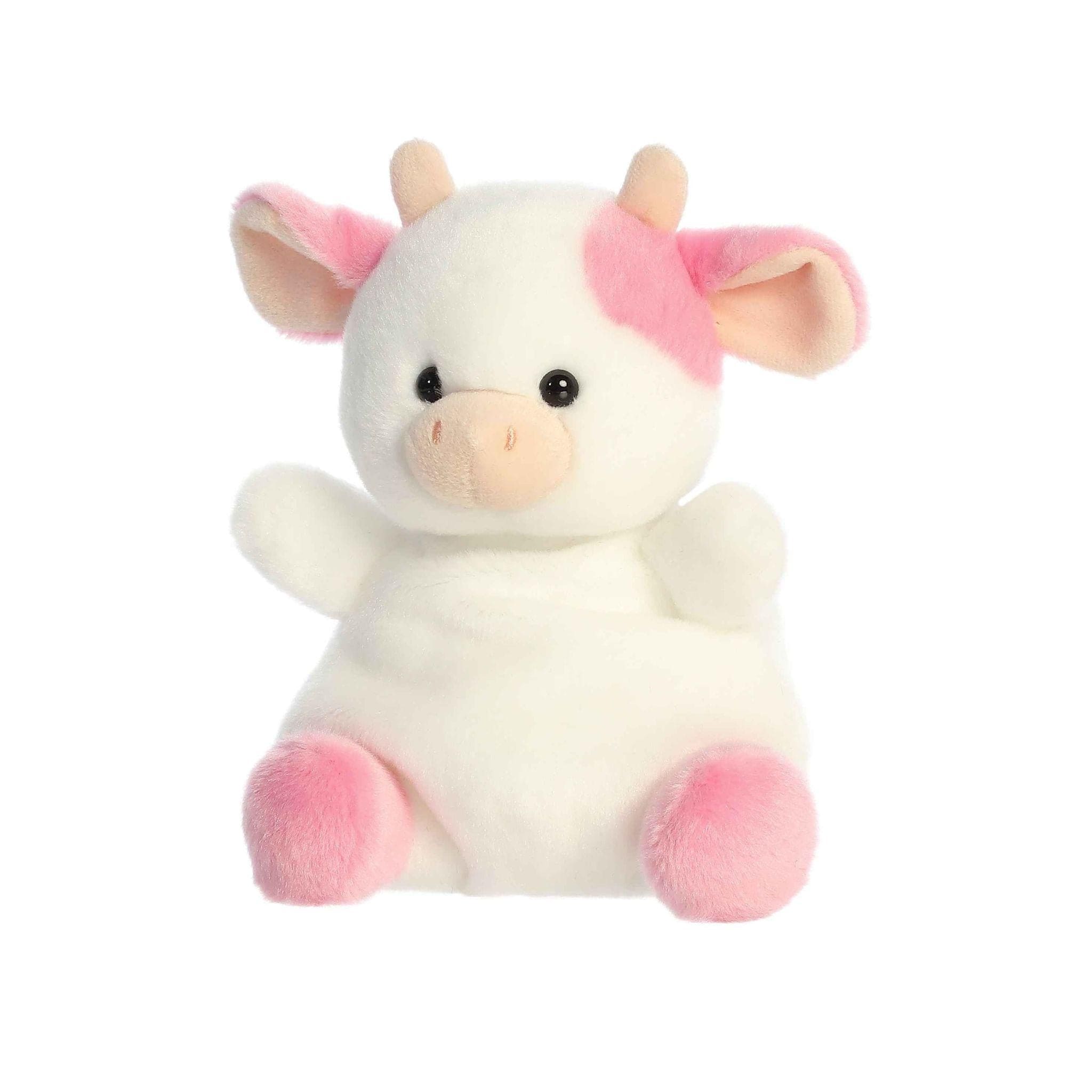 Palm Pals Belle Strawberry Cow 8" soft toy