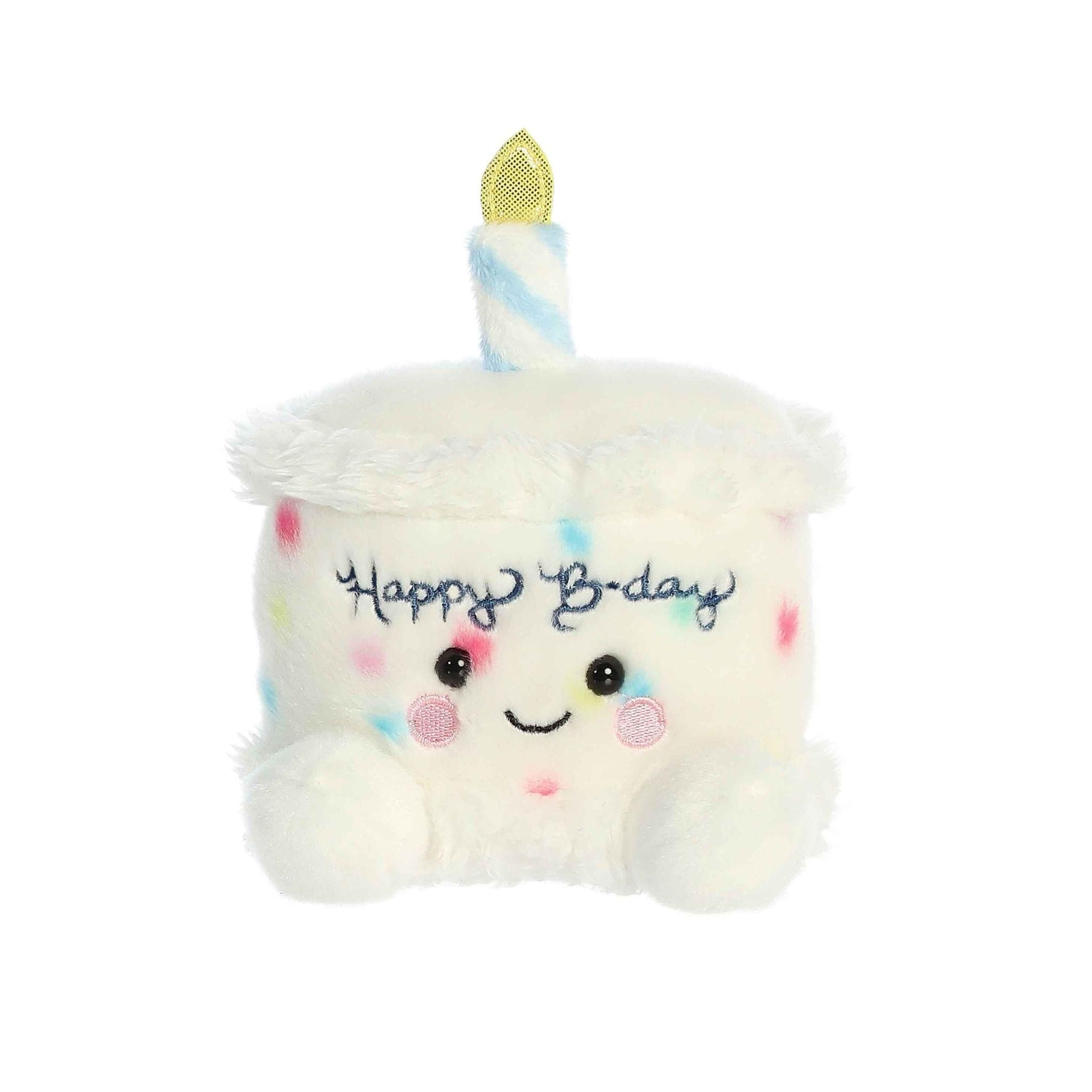 Palm Pals Happy B'Day Cake 13cm soft toy