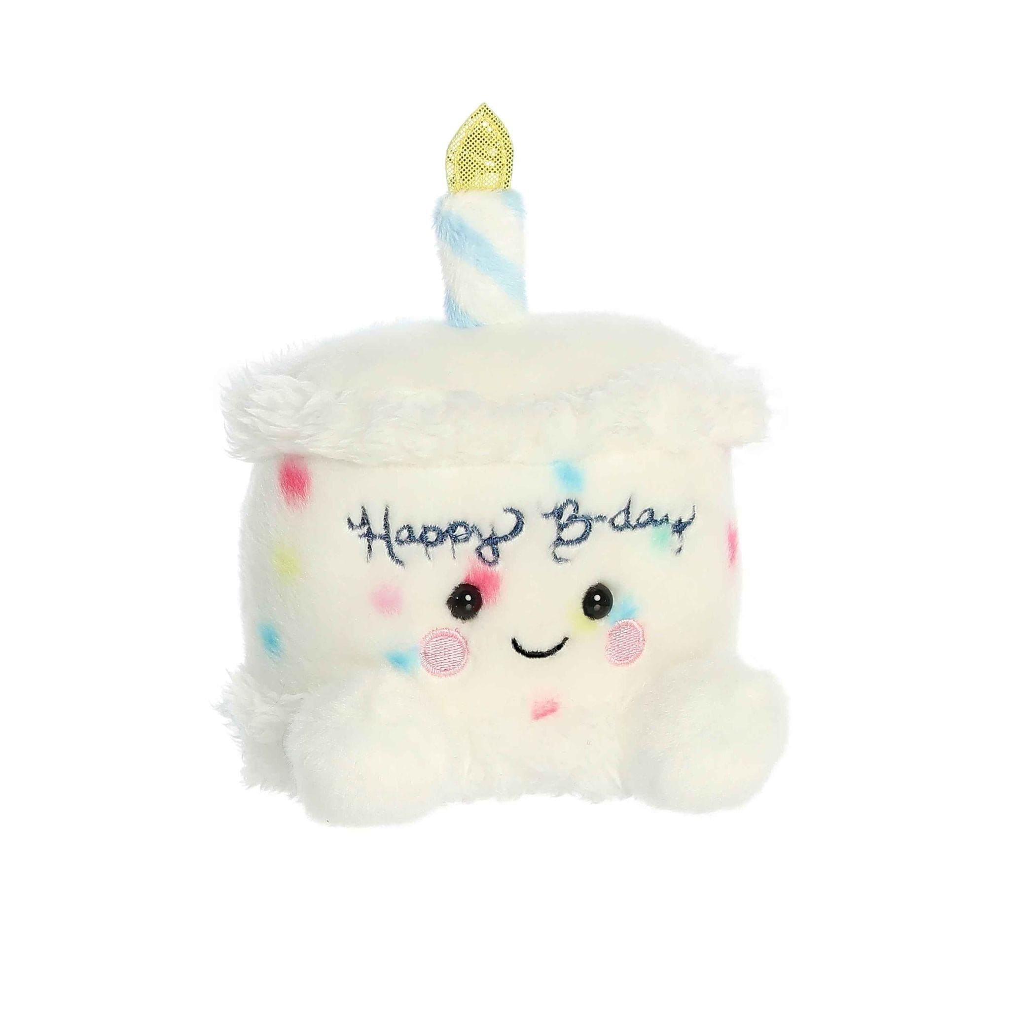 Palm Pals Happy B'Day Cake 13cm soft toy