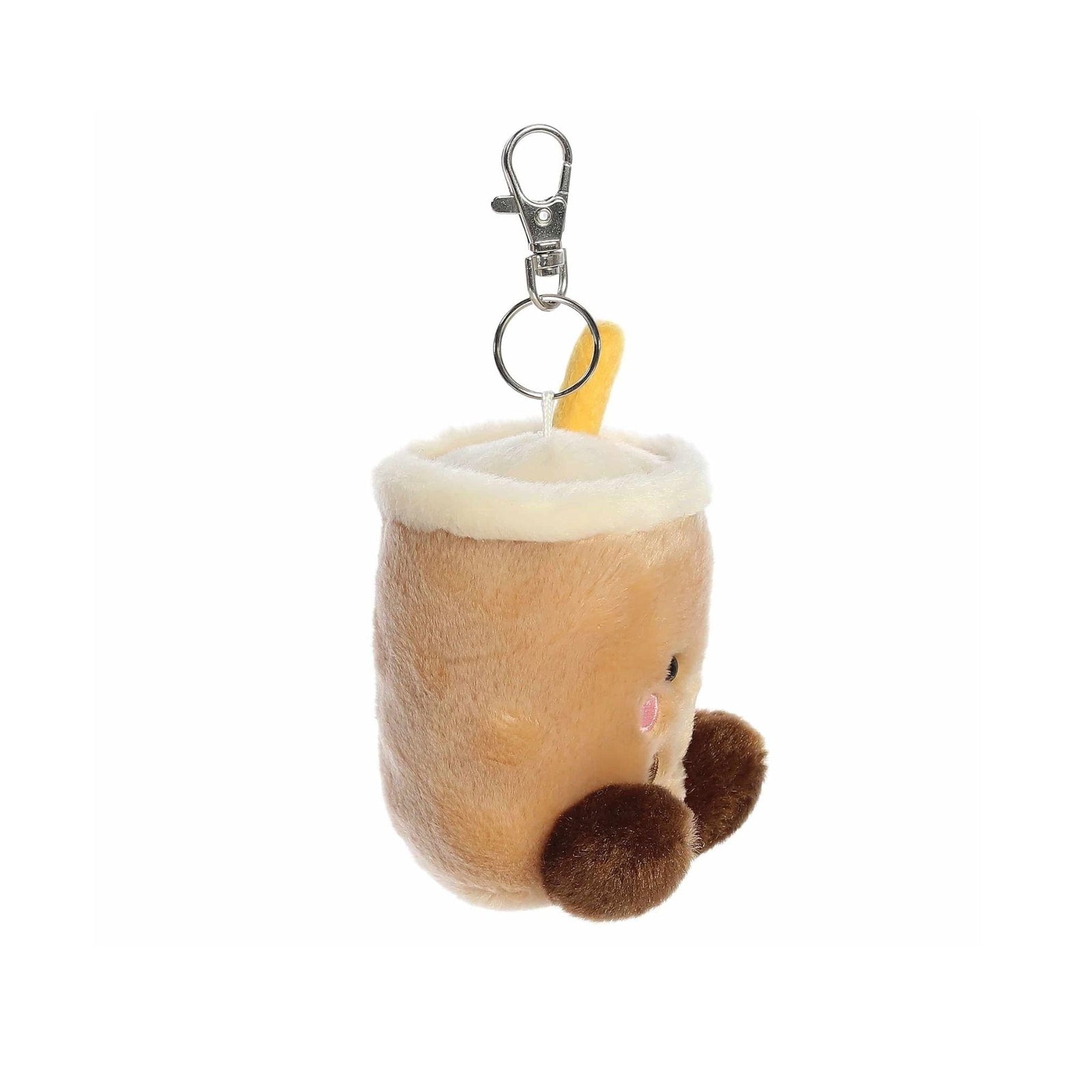 Palm Pals Milky Tea Boba 10cm Clip-On
