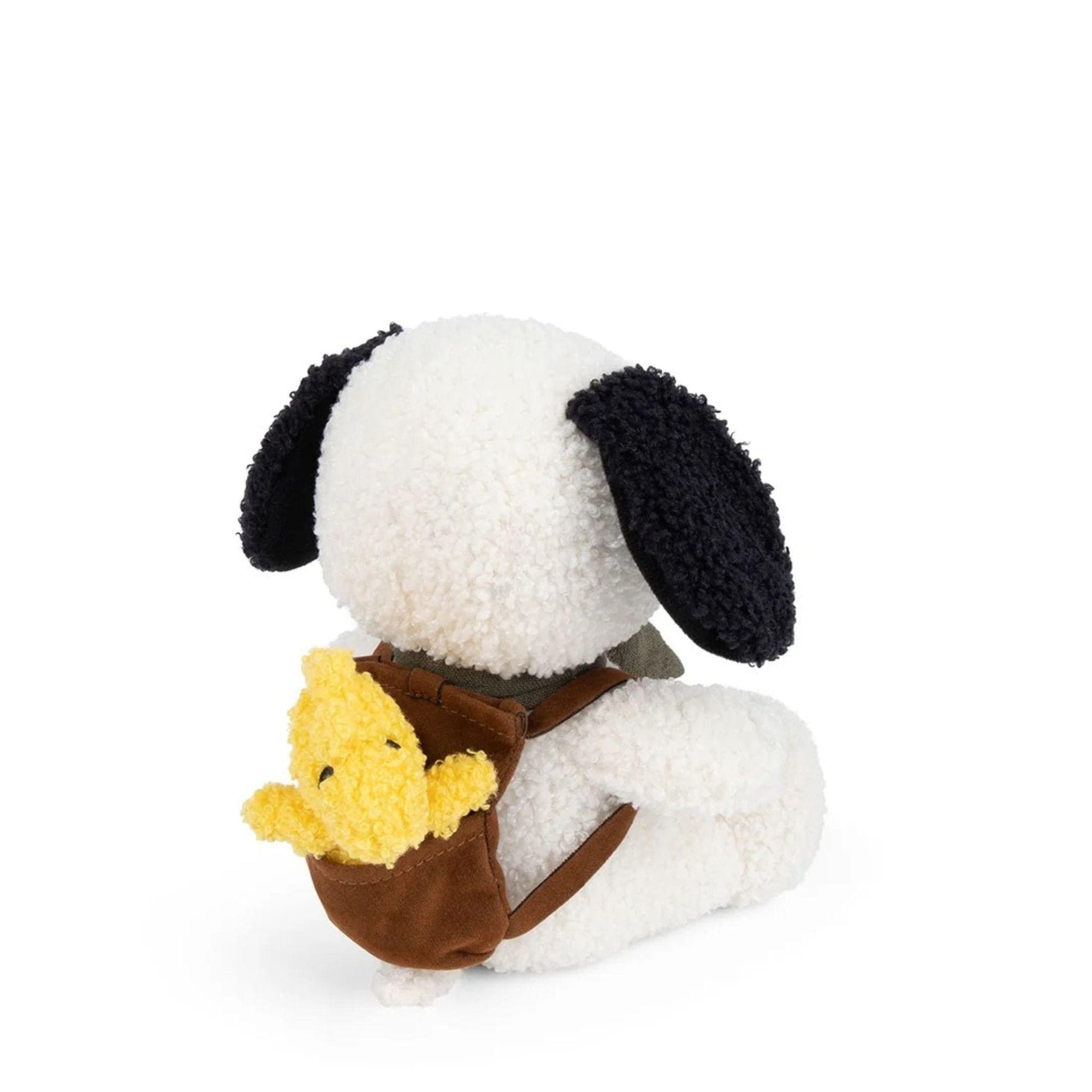 Peanuts Snoopy with Woodstock in Backpack 20cm