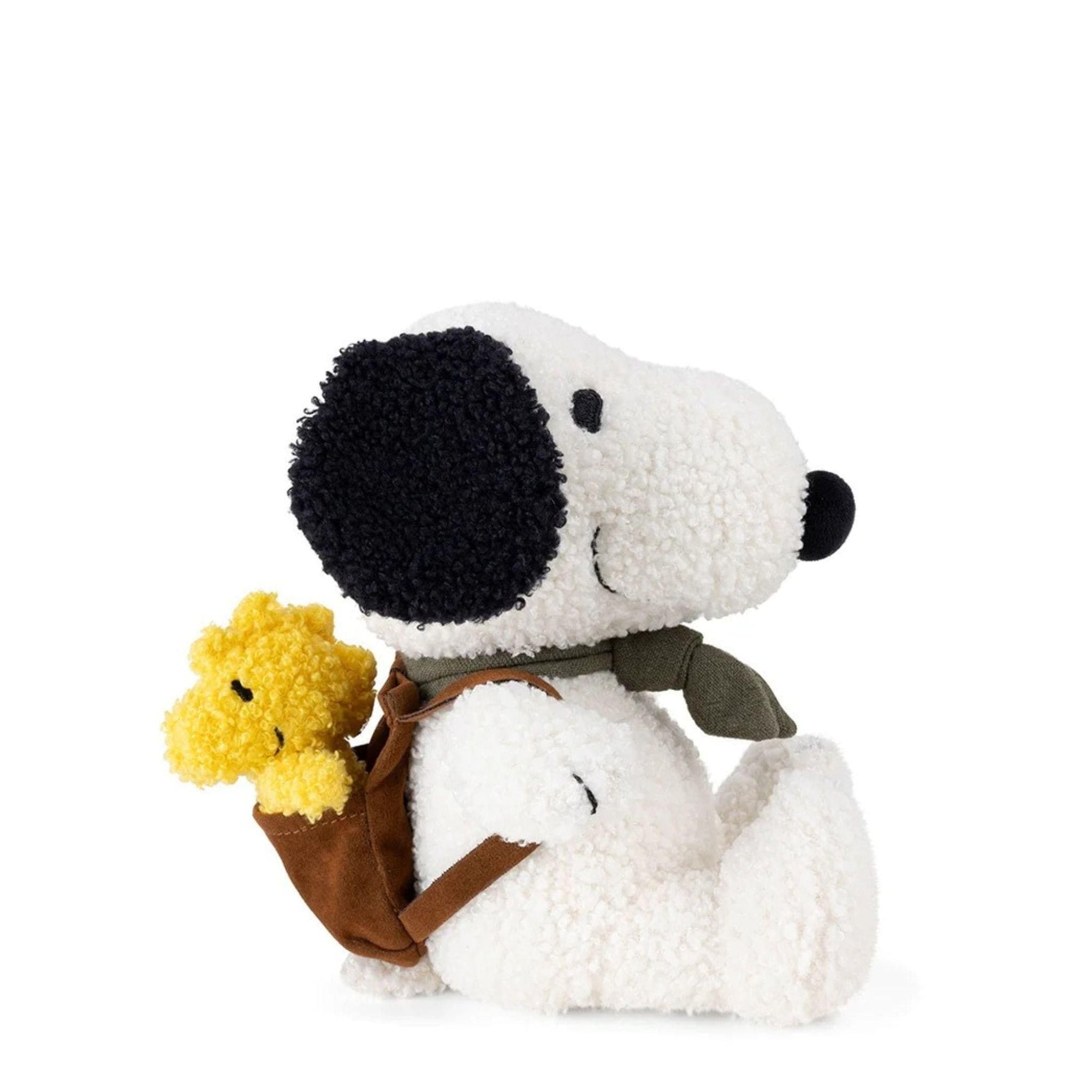Peanuts Snoopy with Woodstock in Backpack 20cm