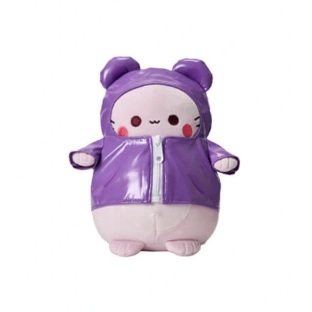 Pembe the Pink Cat Outfitted Soft Toy Collection 18cm