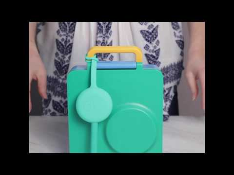 OmiePod Utensil Set | Lunchbox Cutlery with Carry Case
