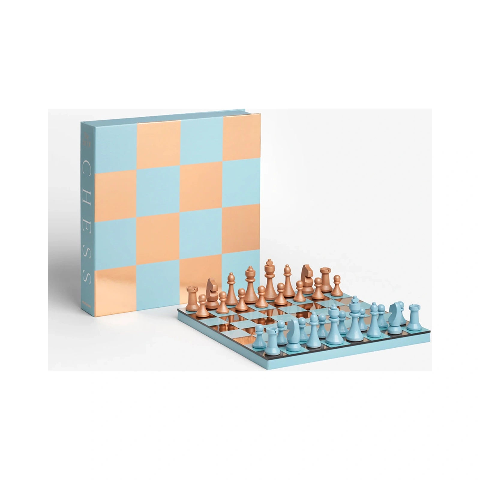 Printworks Chess Mirror Blue Classic Game