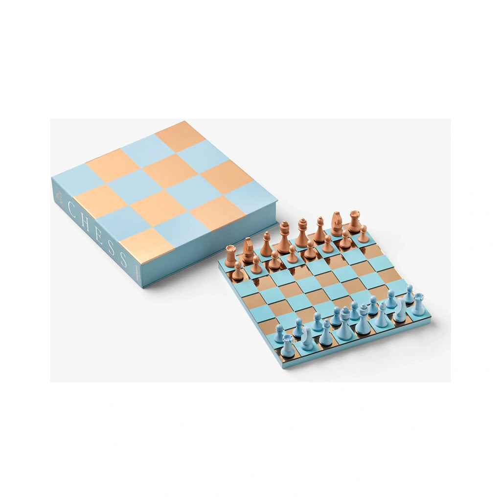 Printworks Chess Mirror Blue Classic Game