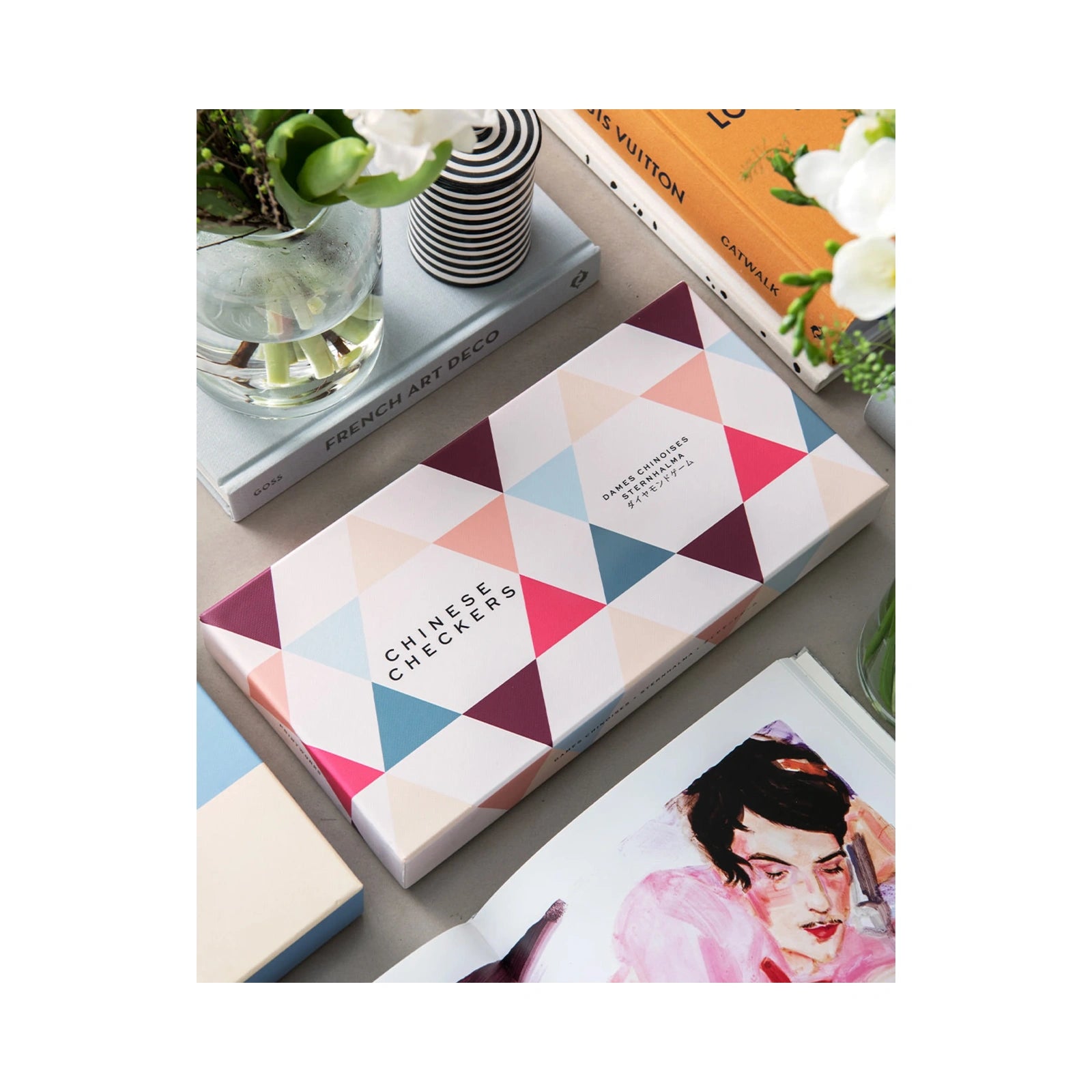 Printworks Play Chinese Checkers Classic Game