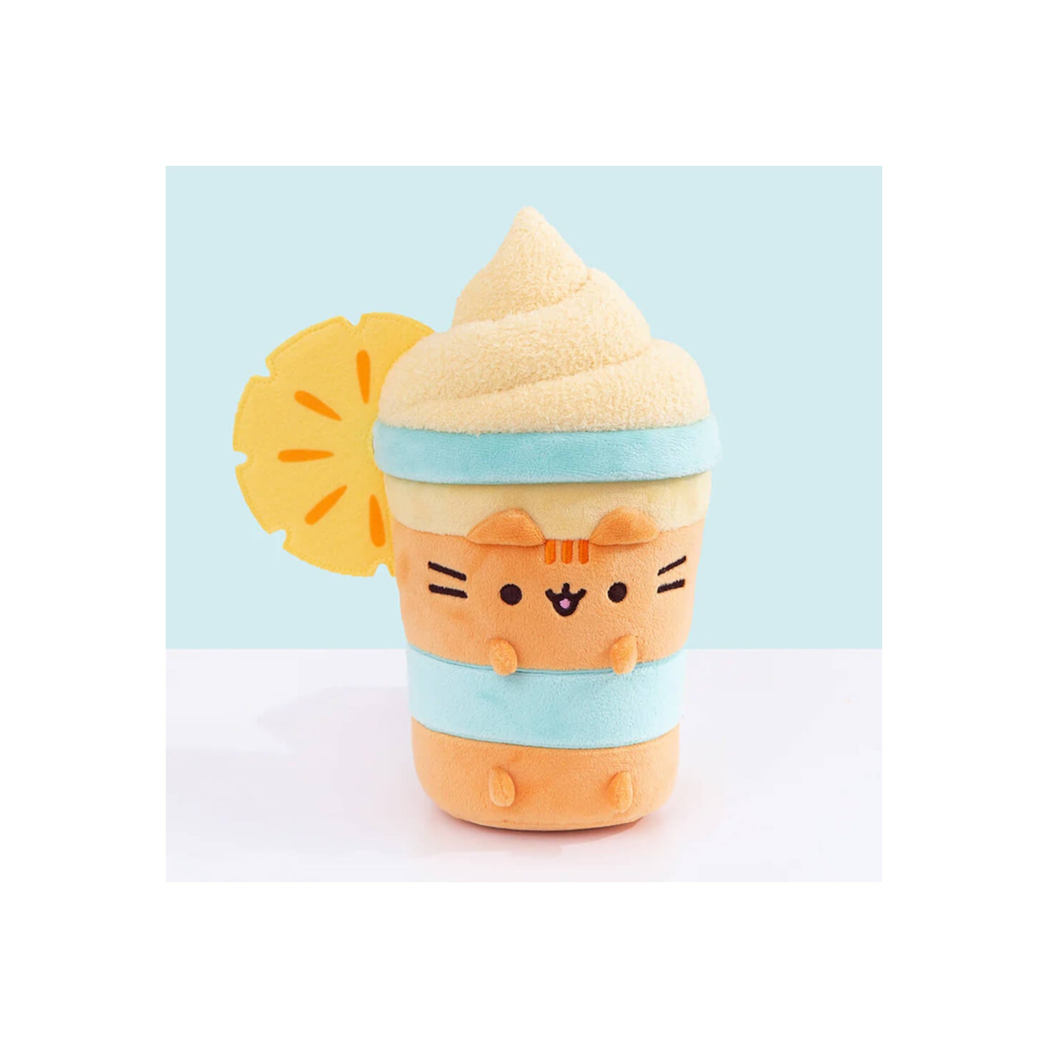 Pusheen Fruits Pineapple Float Plush | Sweet Tropical Cuddles for Collectors