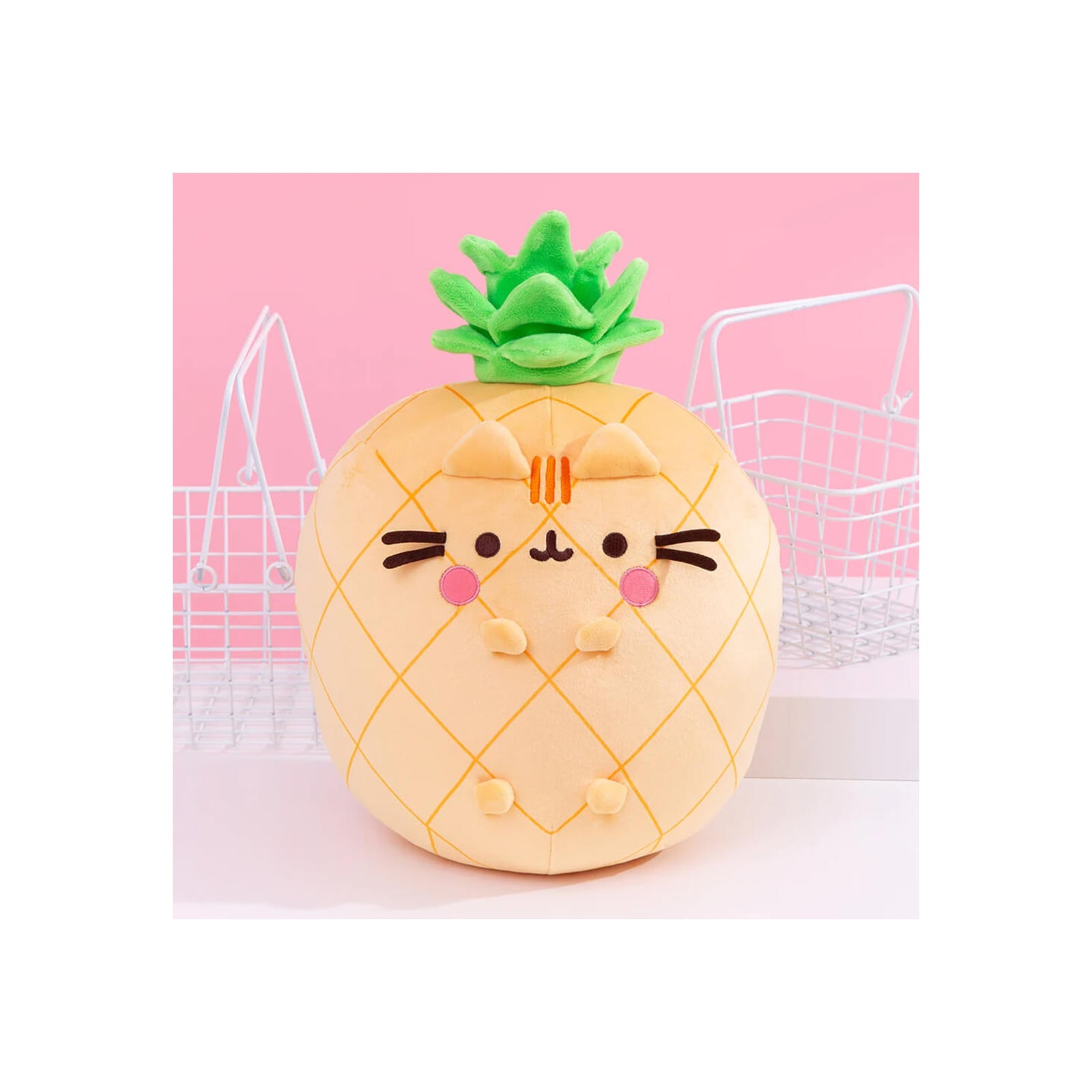 Pusheen Fruits Pineapple Scented Squisheen | 40 cm Large Plush