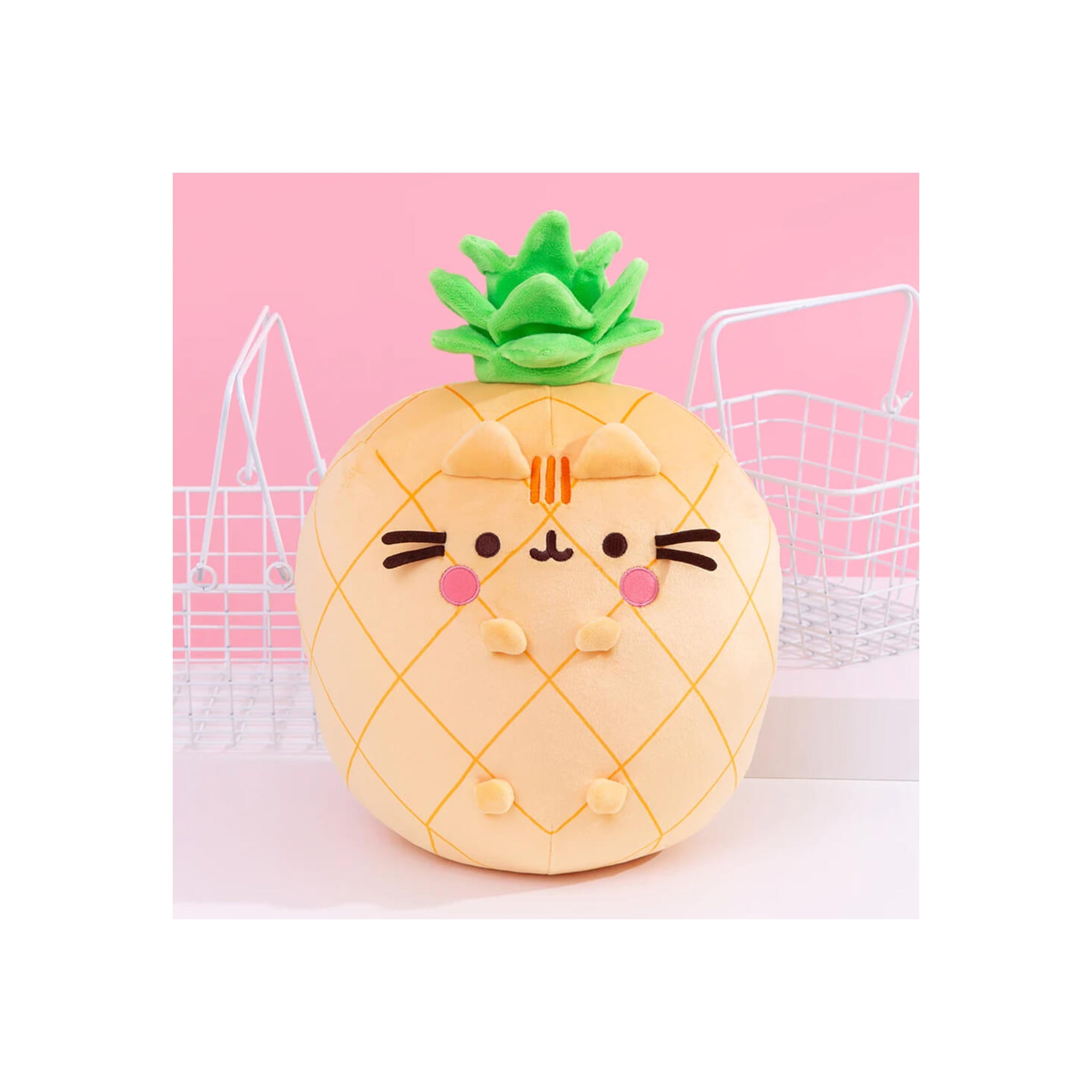 Pusheen Fruits Pineapple Scented Squisheen | 40 cm Large Plush