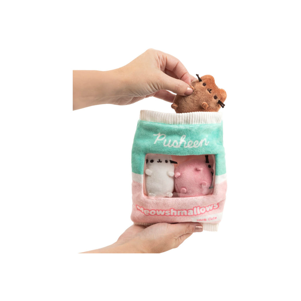 Pusheen Meowshmallows Plush Toy Set | Bag of 3 Mini Plushies