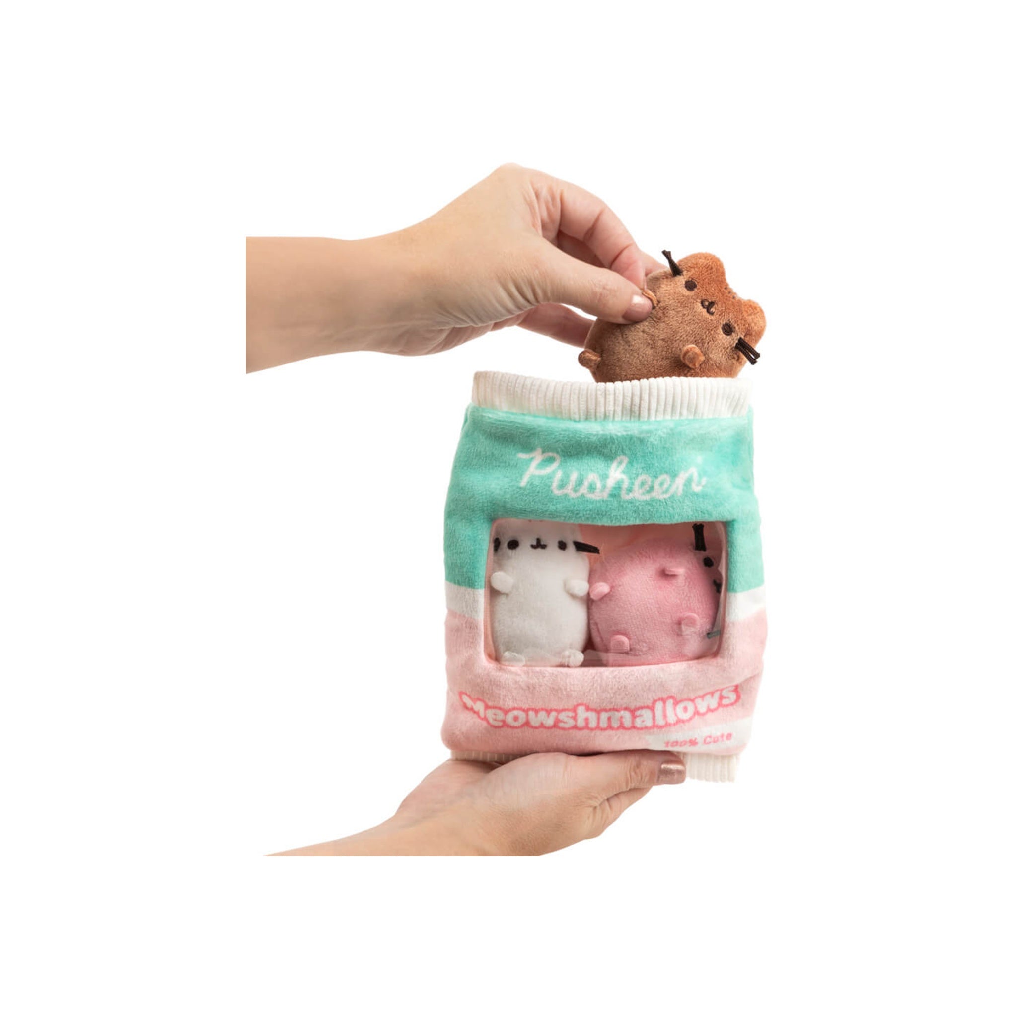 Pusheen Meowshmallows Plush Toy Set | Bag of 3 Mini Plushies