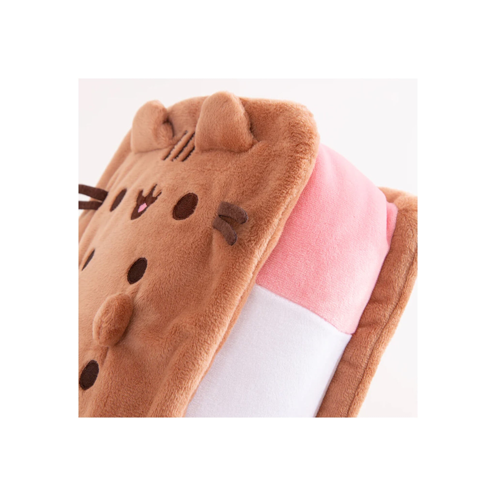 Pusheen Neapolitan Ice Cream Sandwich Plush | A Creamy, Dreamy Squeeze