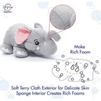 SoapSox Miles the Elephant Bath Toy Sponge