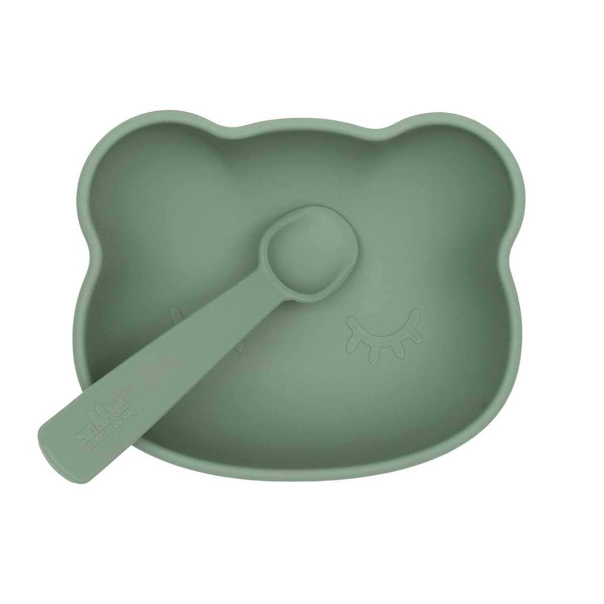 We Might Be Tiny Bear Silicone Stickie™ Bowl with Lid