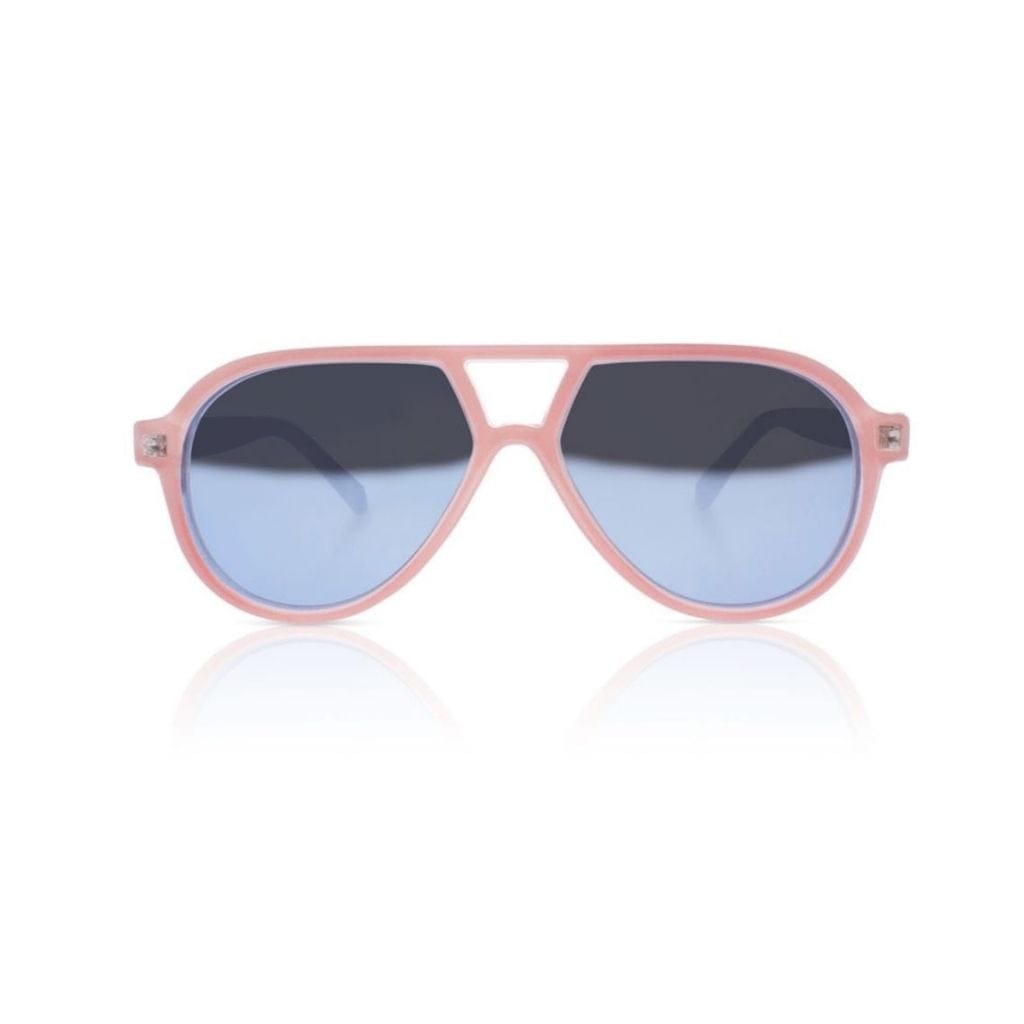 Sons+Daughters Rocky II - Crystal Pink w/ Mirror Sunglasses Sons+Daughters Rocky II - Crystal Pink w/ Mirror Sunglasses 