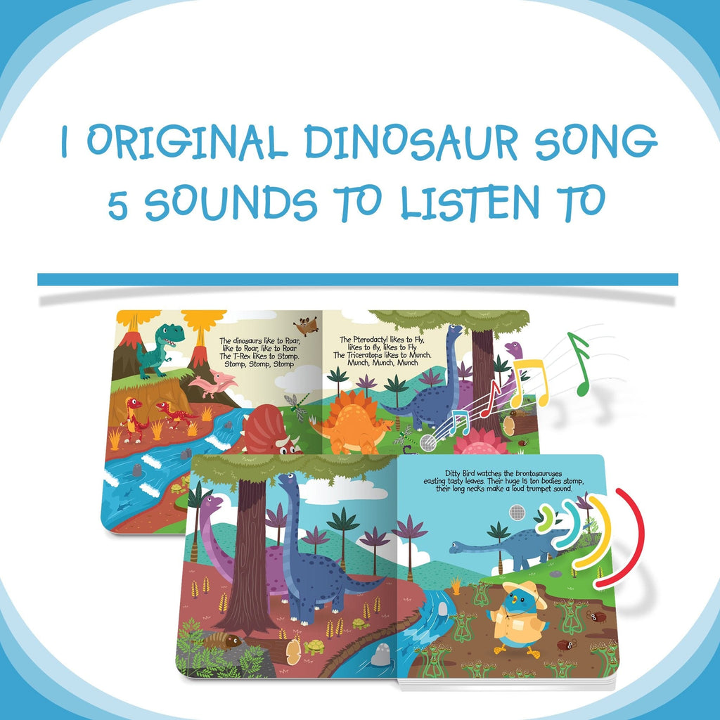 Ditty Bird Dinosaur Sounds Musical Book Ditty Bird Dinosaur Sounds Musical Book 