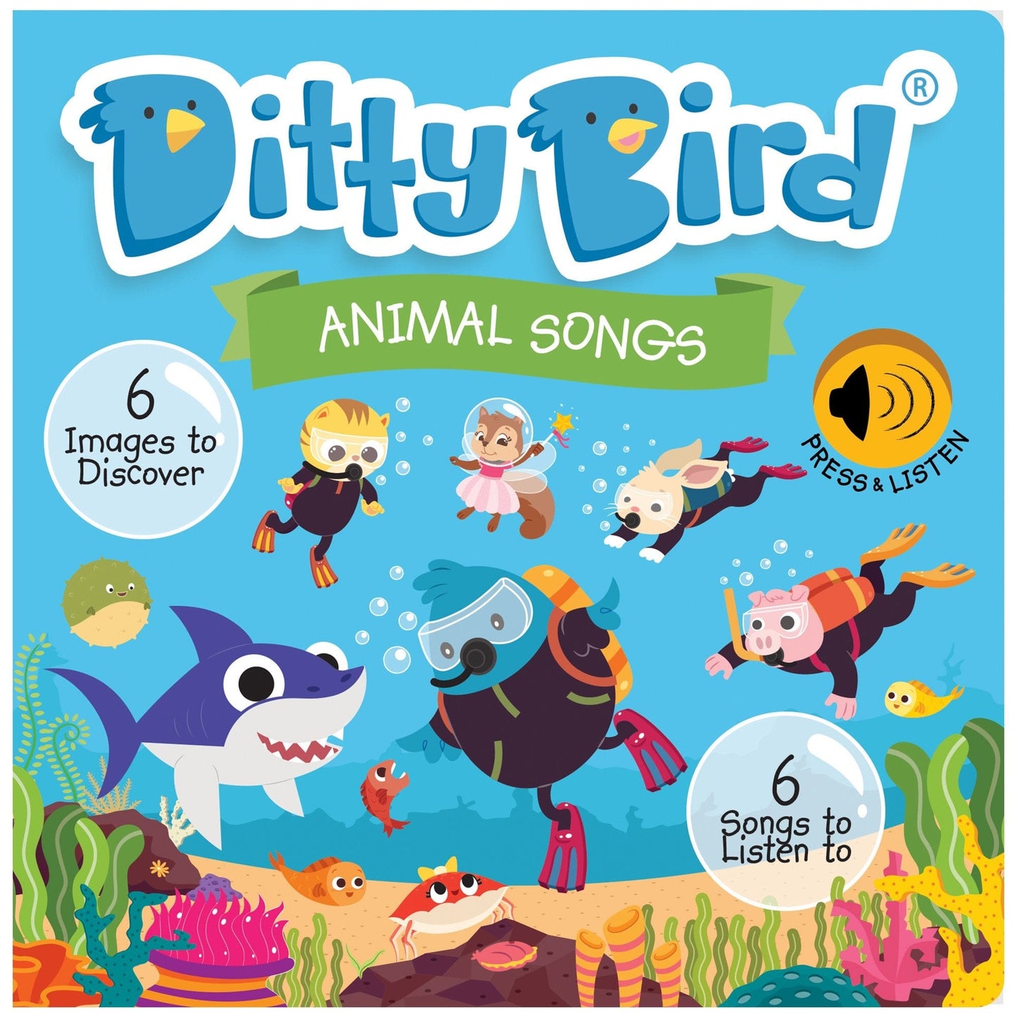 Ditty Bird Animal Songs Musical Book Ditty Bird Animal Songs Musical Book 