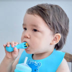 Marcus & Marcus Silicone Palm Grasp Spoon & Fork Set Marcus & Marcus Silicone Palm Grasp Spoon & Fork Set 
