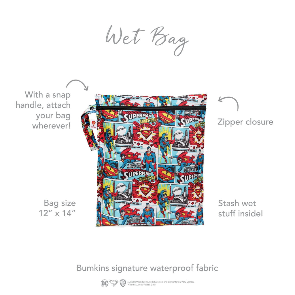 Bumkins Wet Bag - DC Comics Superman Bumkins Wet Bag - DC Comics Superman 