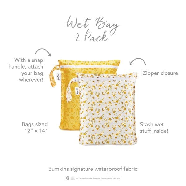 Bumkins Harry Potter™ Wet Bag - 2 Pack: Quidditch™ Bumkins Harry Potter™ Wet Bag - 2 Pack: Quidditch™ 