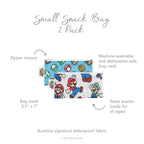 Bumkins Reusable Small Snack Bag, Set of 2 Bumkins Reusable Small Snack Bag, Set of 2 