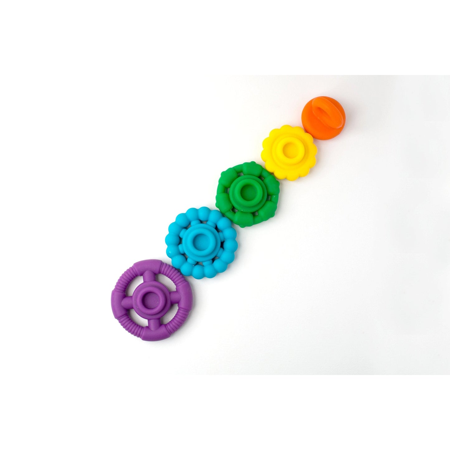 Jellystone Rainbow Stacker and Teether Toy Jellystone Rainbow Stacker and Teether Toy 