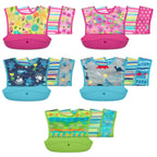 Green Sprouts Snap & Go™ Silicone Food-catcher Bib (3-in-1 Set) Green Sprouts Snap & Go™ Silicone Food-catcher Bib (3-in-1 Set) 