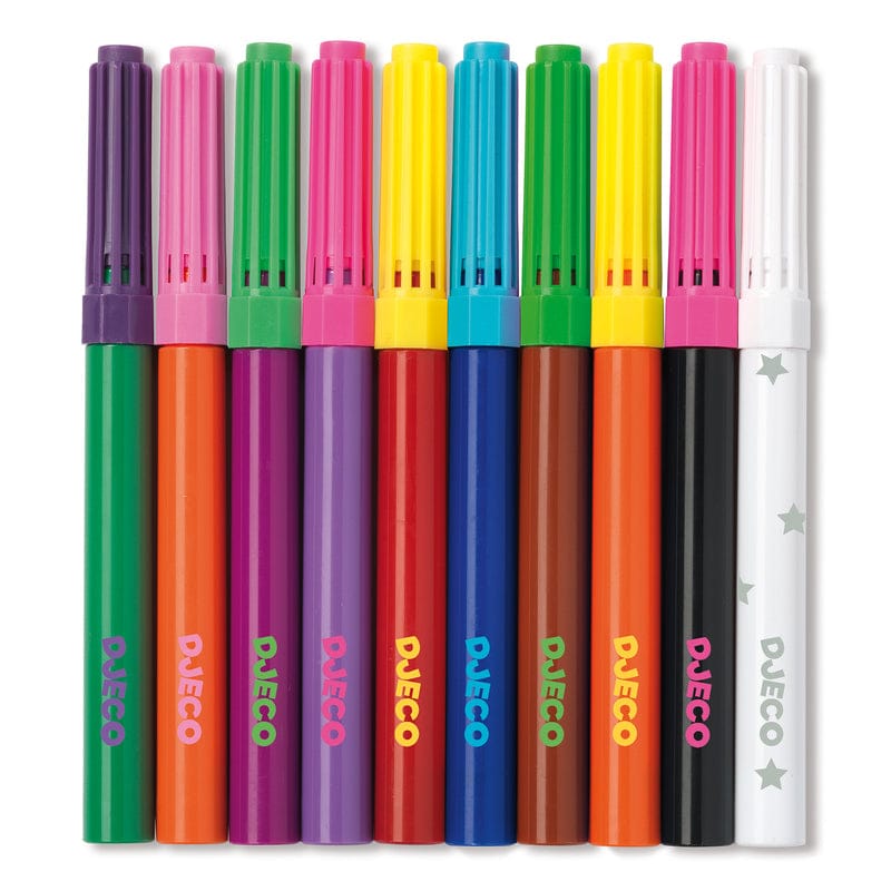 Djeco 10 Magic Felt Tips Djeco 10 Magic Felt Tips 